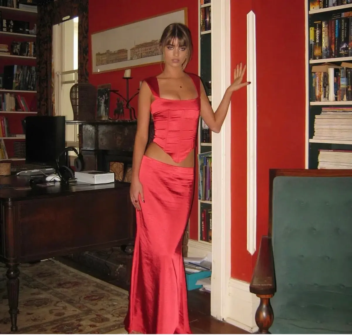 I Am Delilah Valerie Set in Cherry Size XS / AU 6 - Image 3