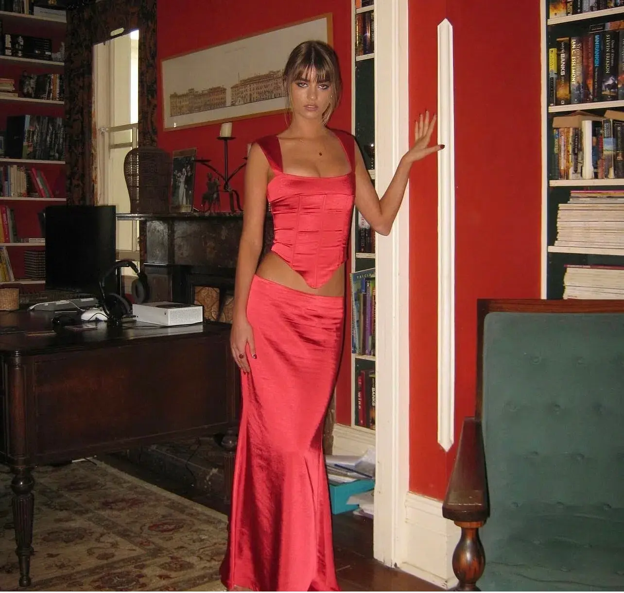I Am Delilah Valerie Set in Cherry Size XS / AU 6 - Image 3