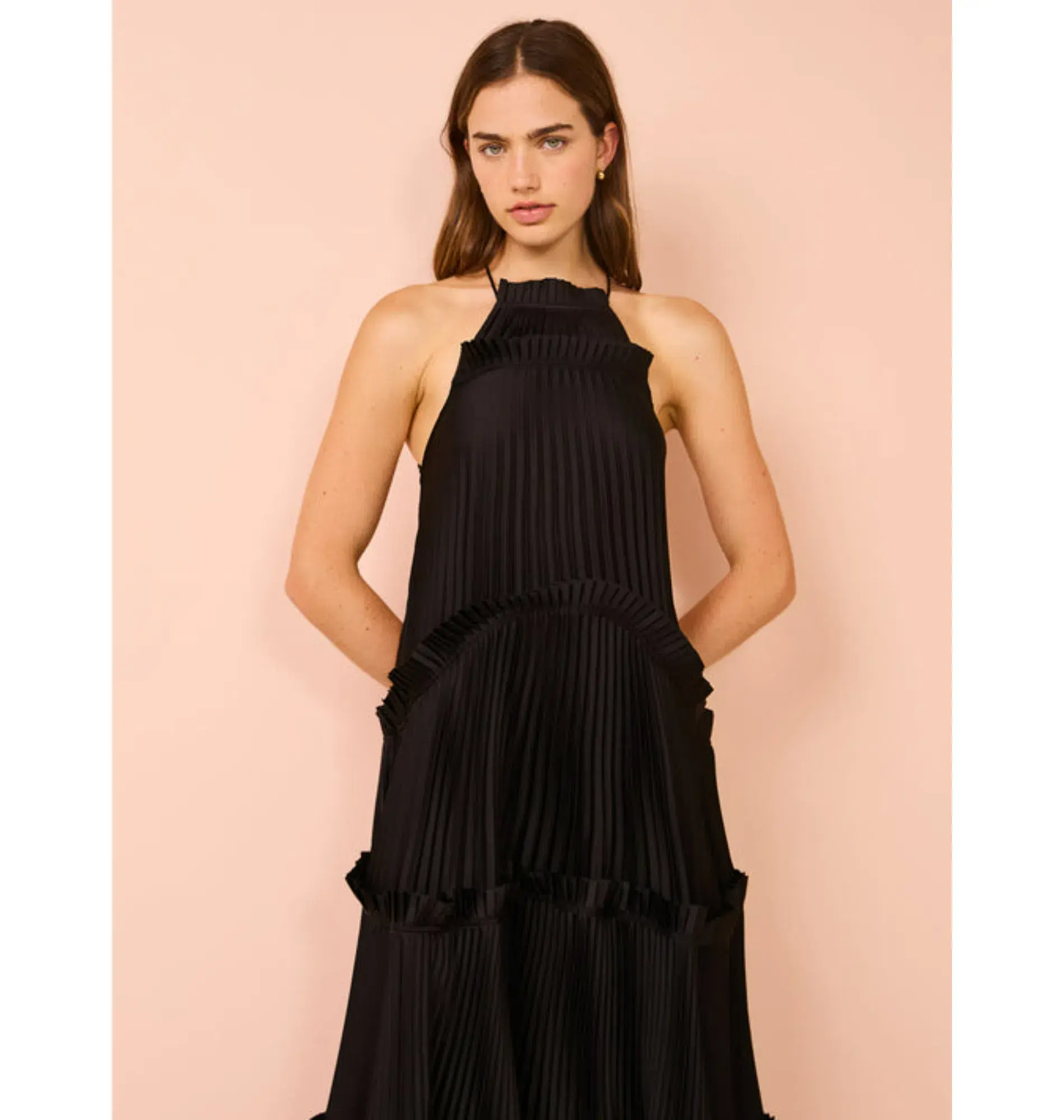 Acler Bassett Gown in Black Size AU 8 - Image 2