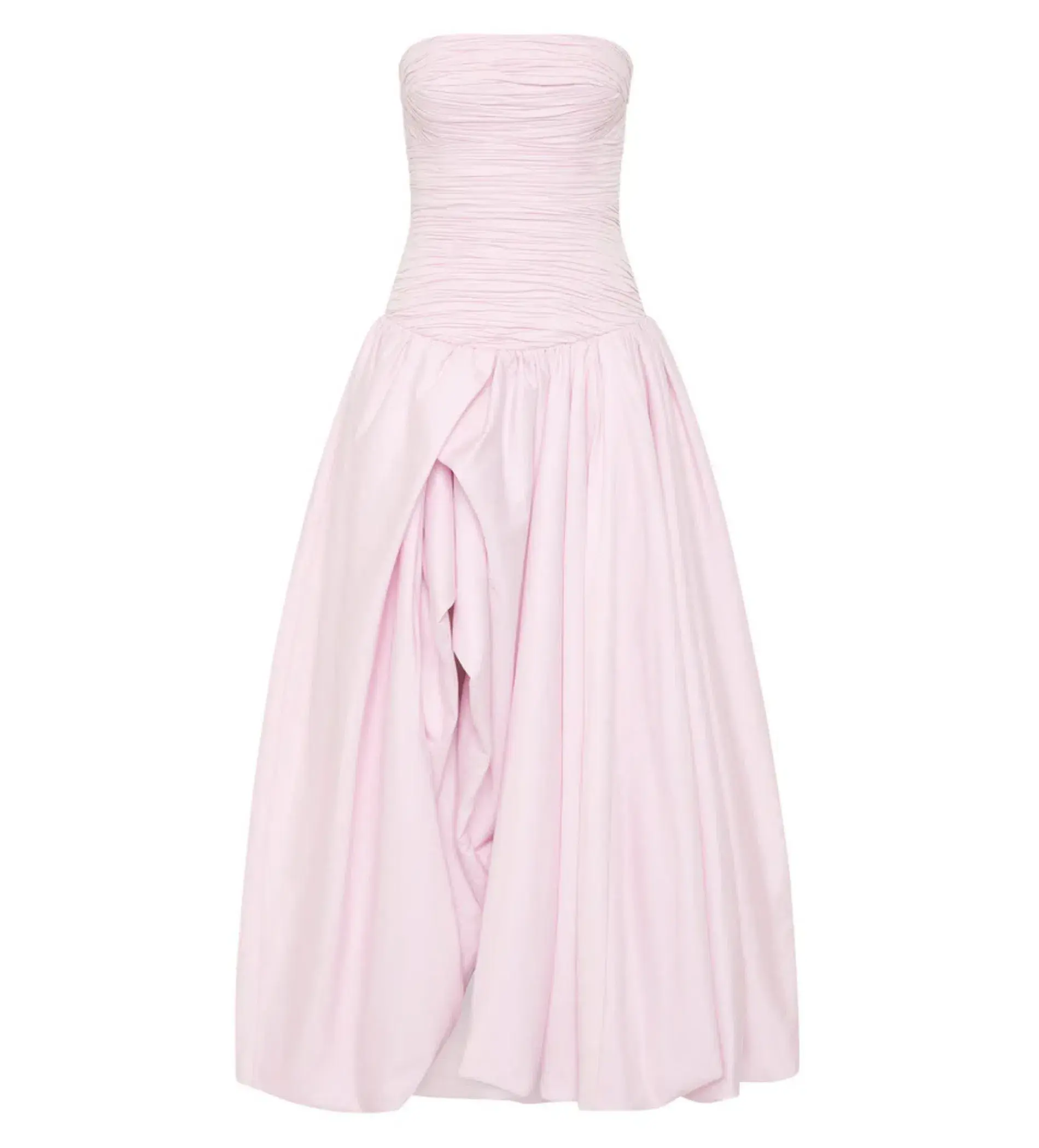 Aje Violette Bubble Hem Maxi Dress Pastel Pink Size AU 8 - Image 6