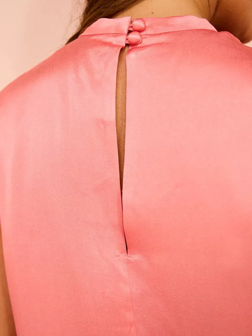 Alemais Paradiso Silk Midi Dress Pink Multi Size 10 AU for rent on The Volte - main image