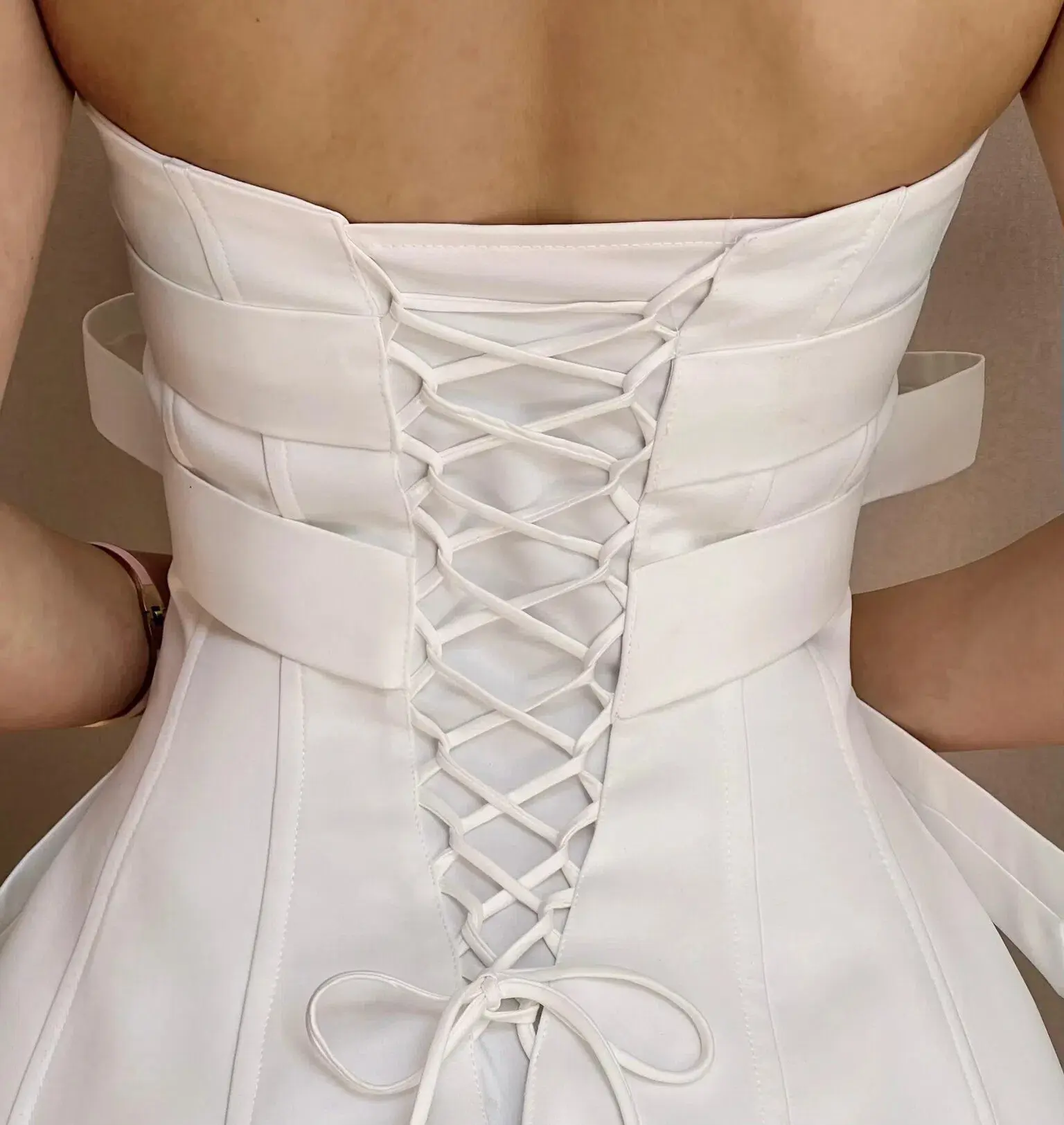 Bow Mini Dress - Image 2