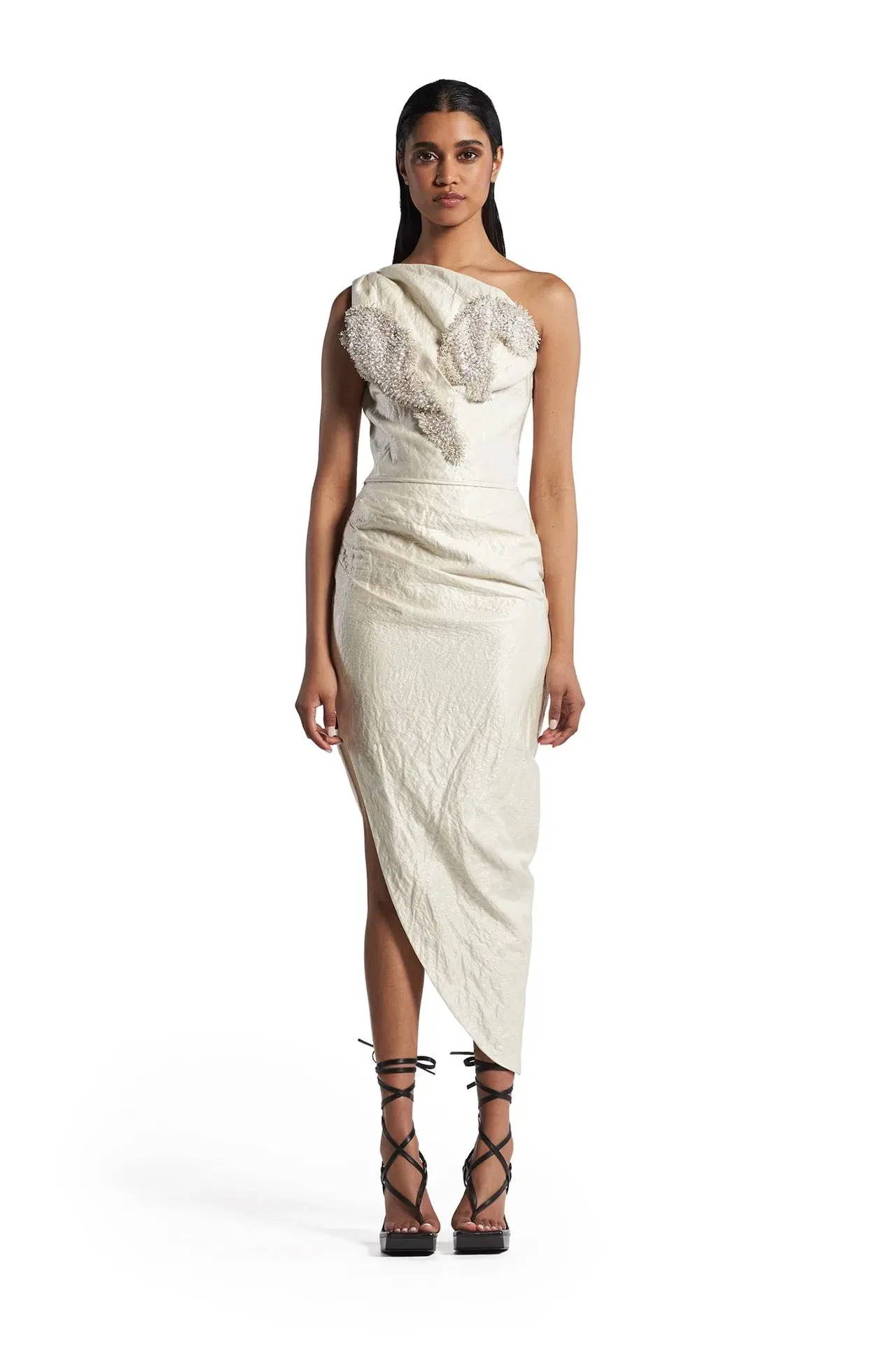 Maticevski Cologne Top & Skirt Set Pearl Crush Size 8  - Image 1