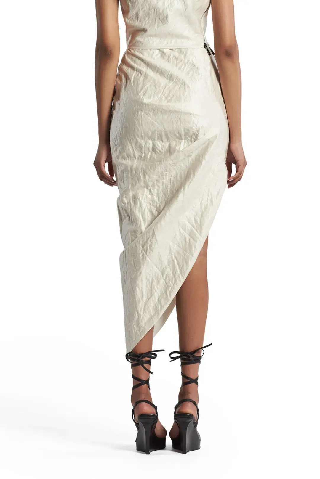 Maticevski Cologne Top & Skirt Set Pearl Crush Size 8  for rent on The Volte - main image