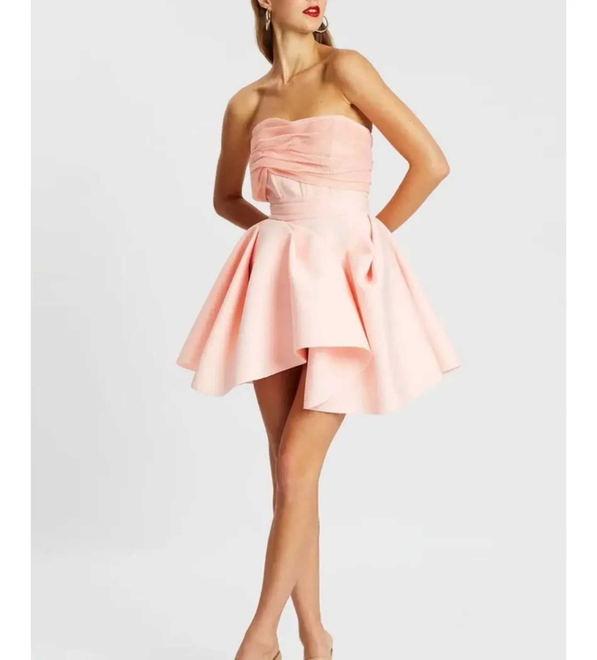 Eliya the Label Tayla Mini Dress Peach Size XS/Au 6  - Image 1