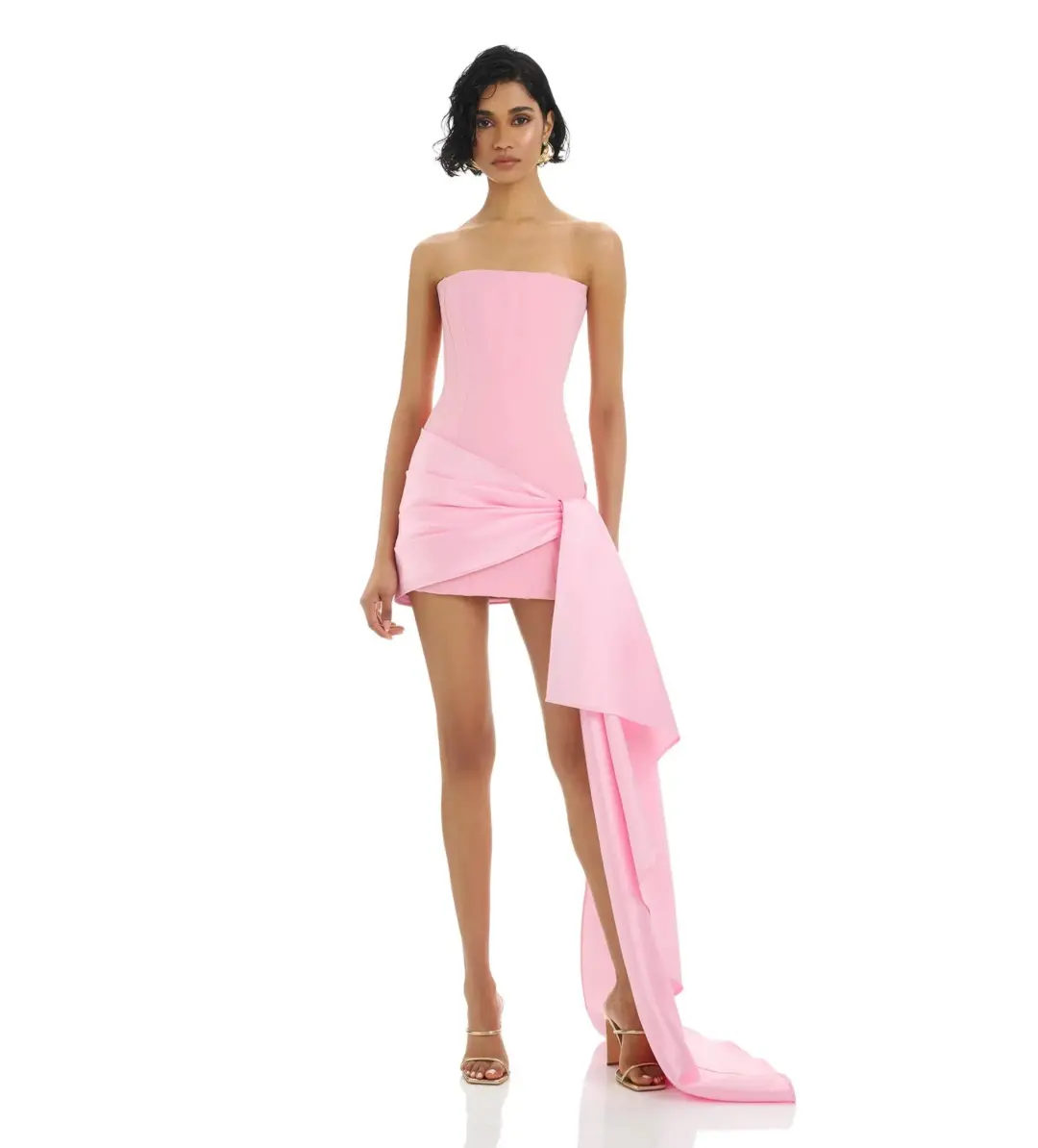 Eliya the Label Midina Dress Pink Size 6  for rent on The Volte - main image