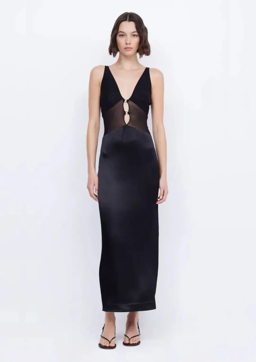 Bec & Bridge Hacie Maxi Dress Black Size 10 for rent on The Volte - main image