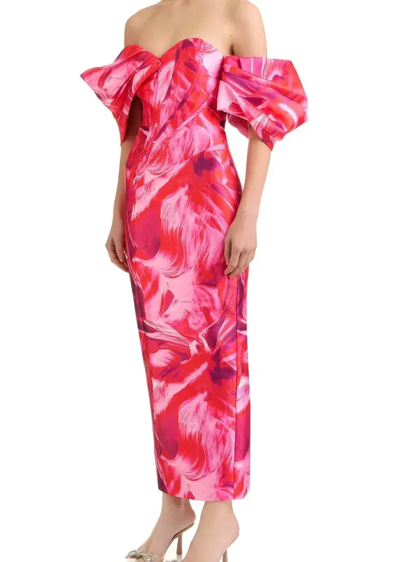 Eliya The Label Courtney Dress in Soleada Print Size L / AU 12 - Image 2