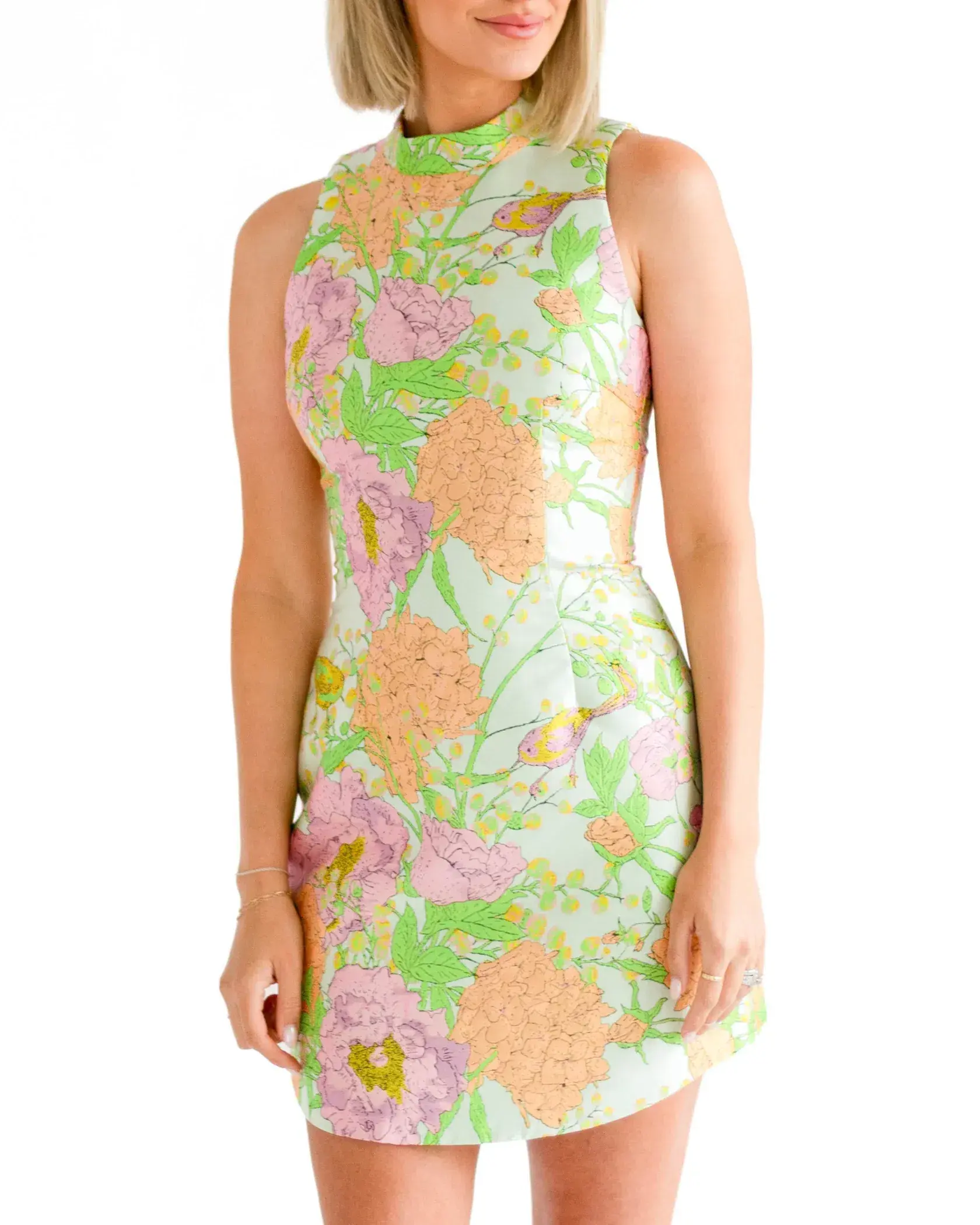 Elliatt The Sunbeam Mini Dress Floral Size 8 - Image 6
