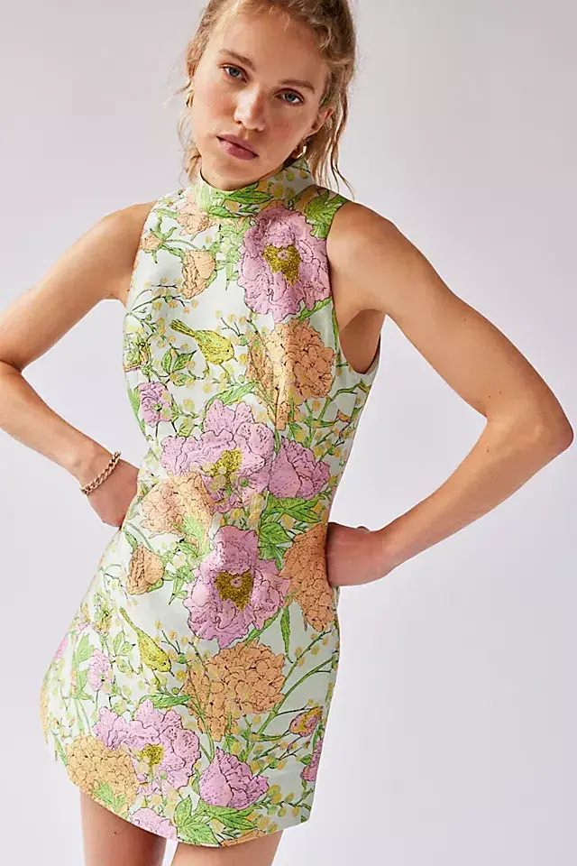 Elliatt The Sunbeam Mini Dress Floral Size 8 - Image 5