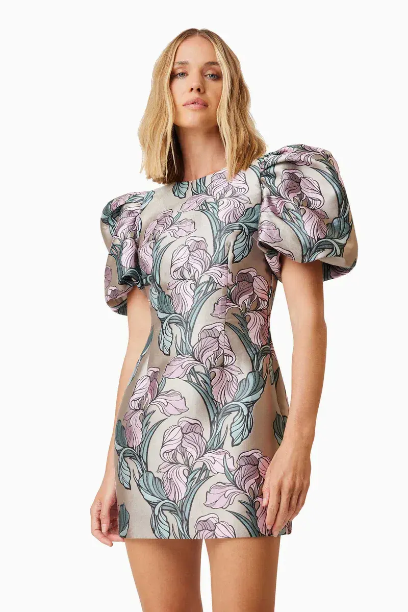 Elliatt Audrey Mini Dress Floral Size 8 - Image 2