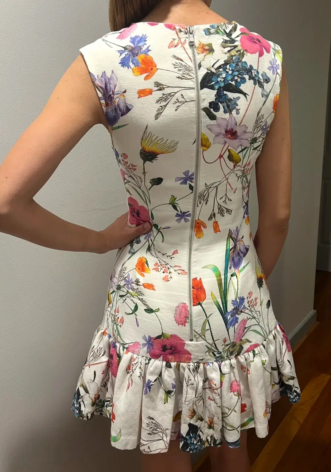 By Johnny Ivy Gather Mini Dress Floral Size 6  - Image 2