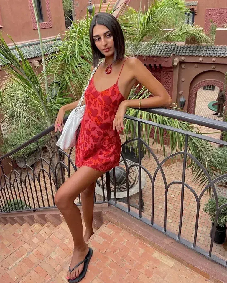 Realisation Par The Luz Mini Dress in Havana Print Size L / AU 12 for rent on The Volte - main image