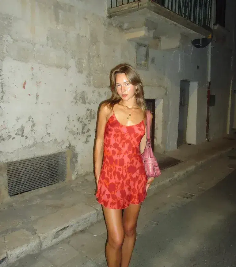 Realisation Par The Luz Mini Dress in Havana Print Size L / AU 12 for rent on The Volte - main image