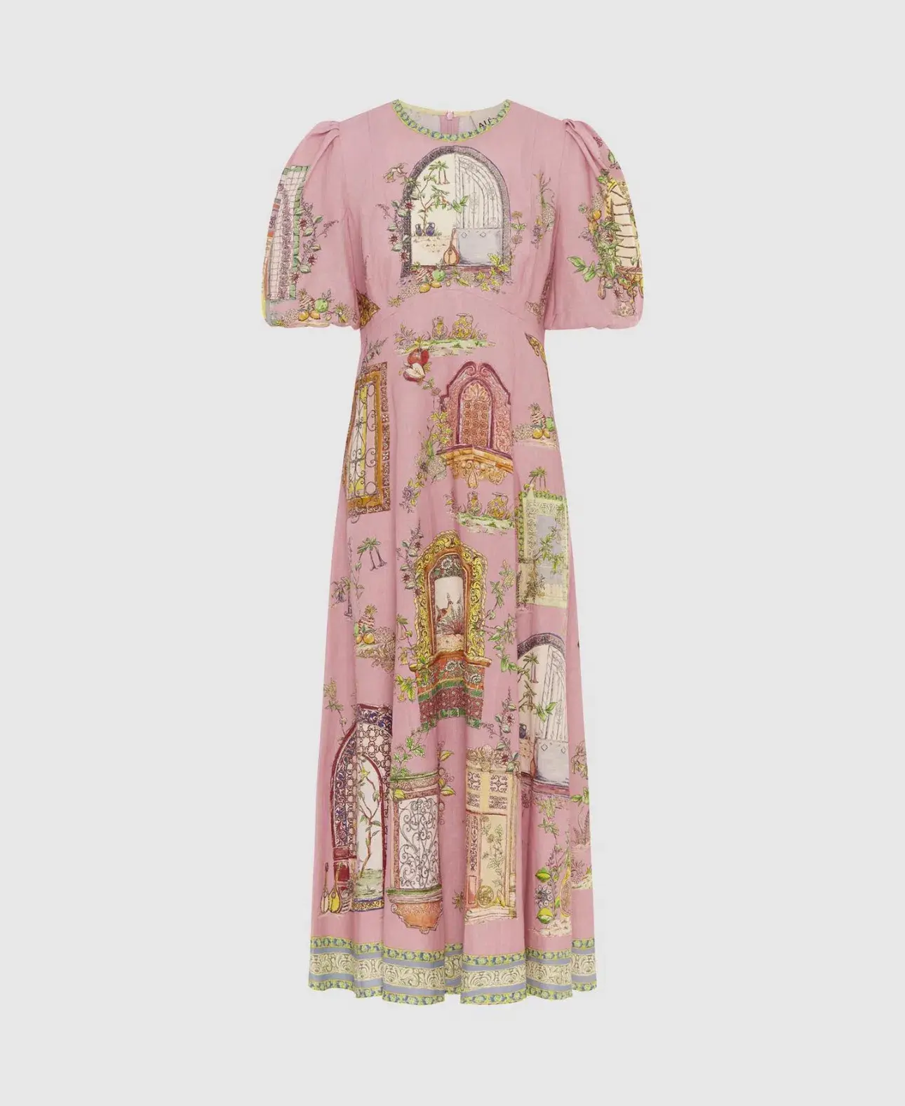 Alemais Monte Midi Dress Pink Size 10  - Image 5