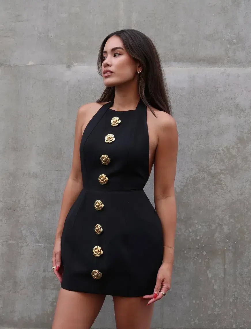 Atoir Tiffany Mini Dress Black Size XL / AU 14 for rent on The Volte - main image