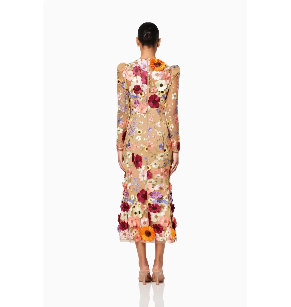 Elliatt Shannon 3D Gown Floral Size AU 14 - Image 2