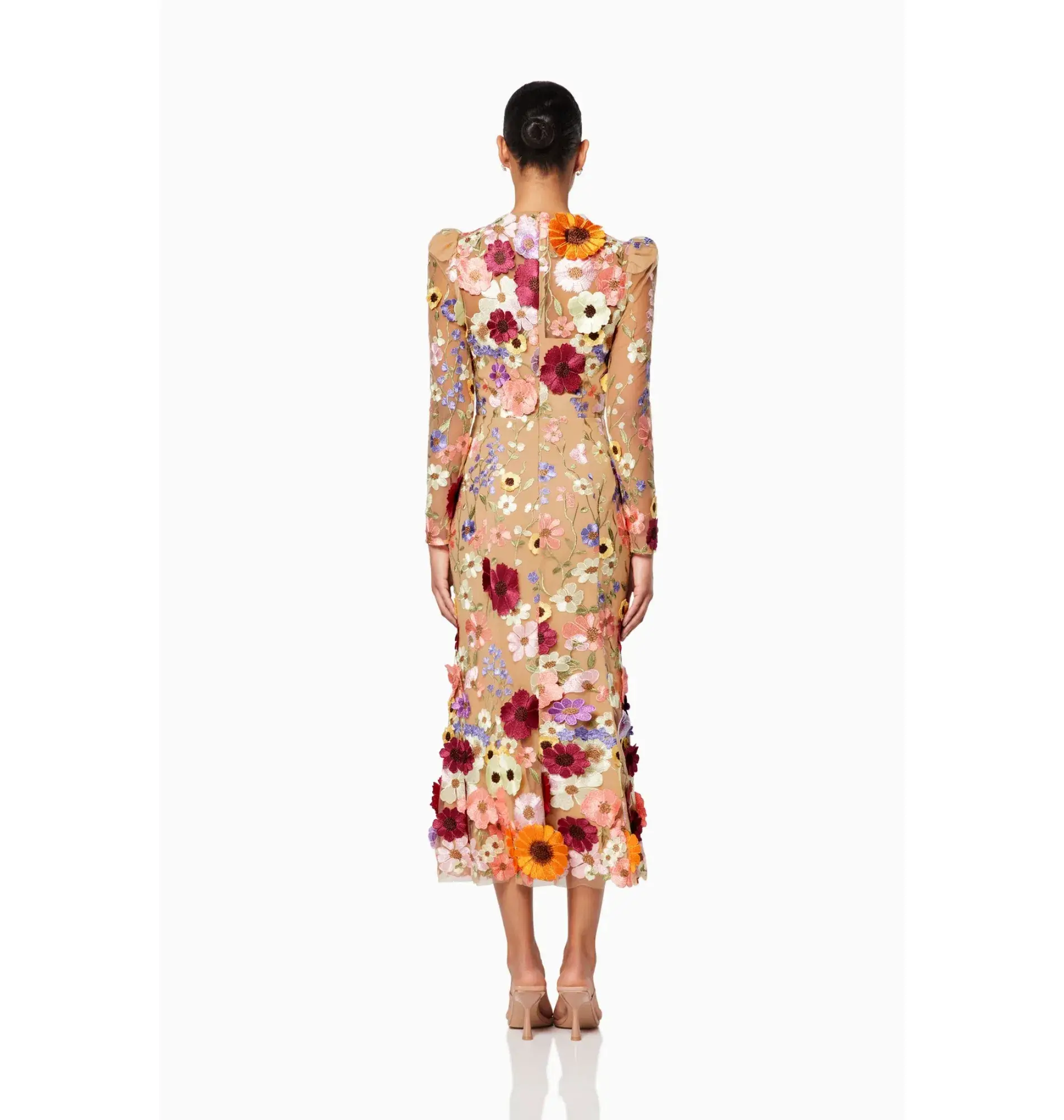Elliatt Shannon 3D Gown Floral Size AU 14 - Image 2