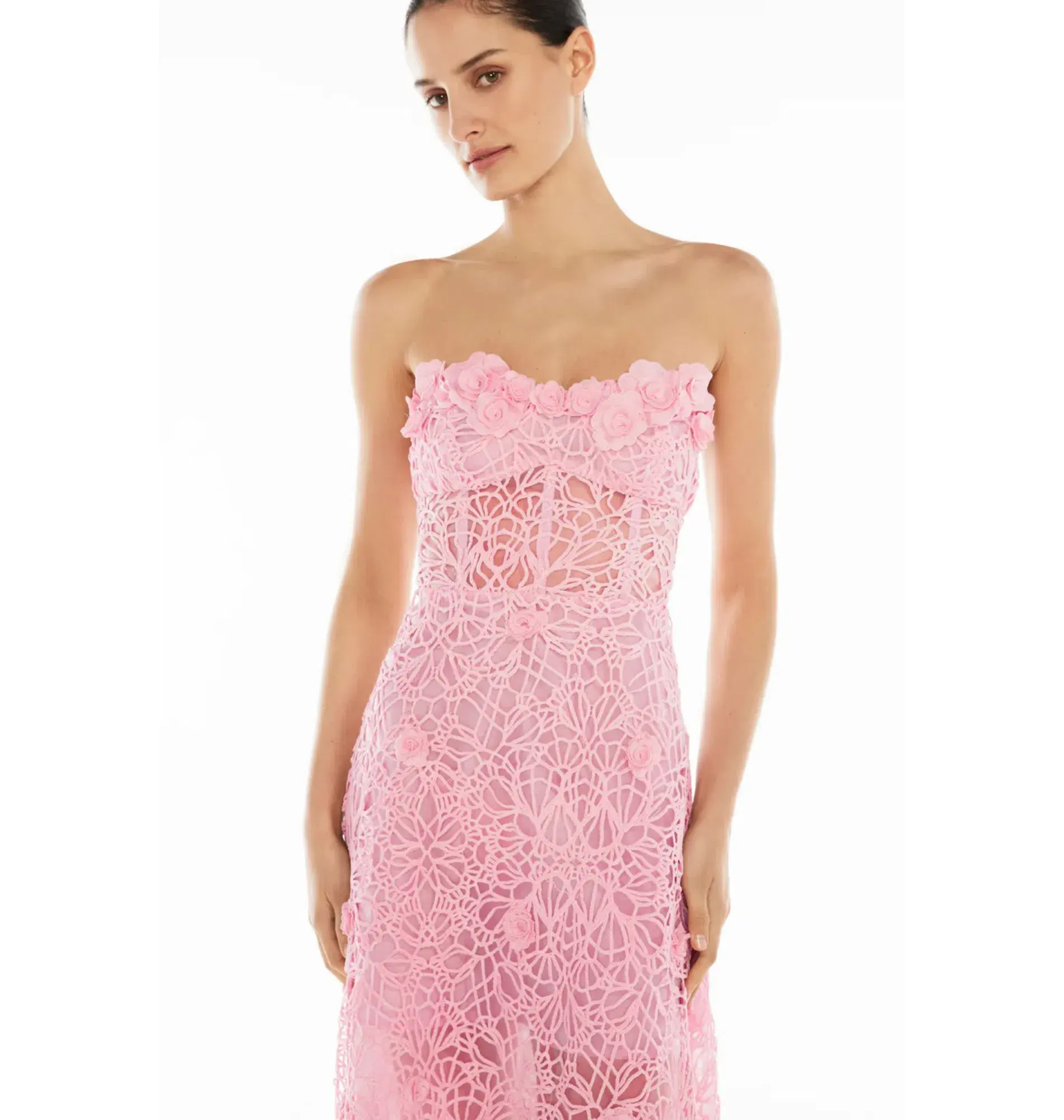 Manning Cartell Tea Ceremony Maxi Dress Pink Size AU 14   - Image 3