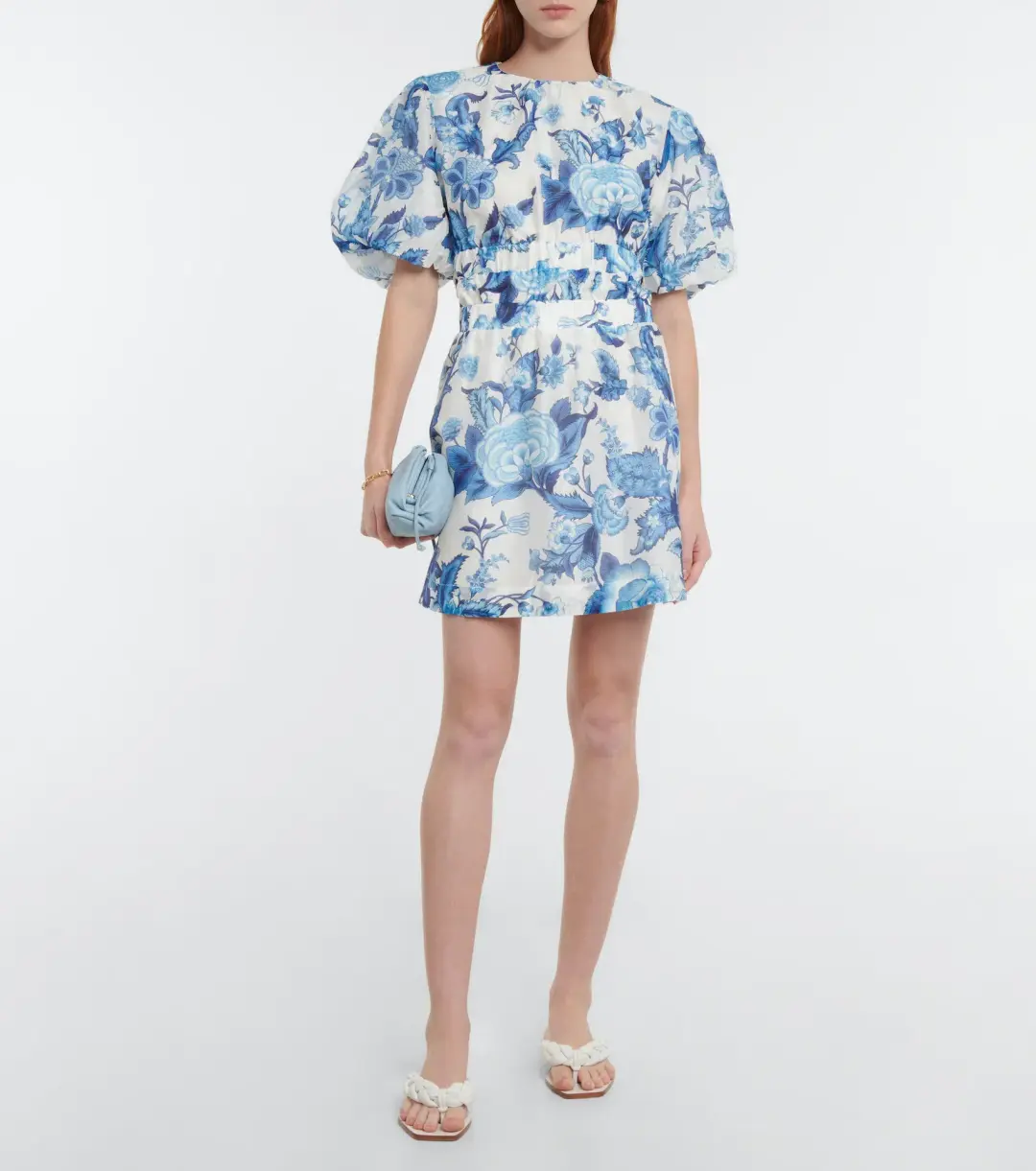 Sir The Label Amaris Open Back Mini Dress Floral Size 3 / AU 12 for rent on The Volte - main image