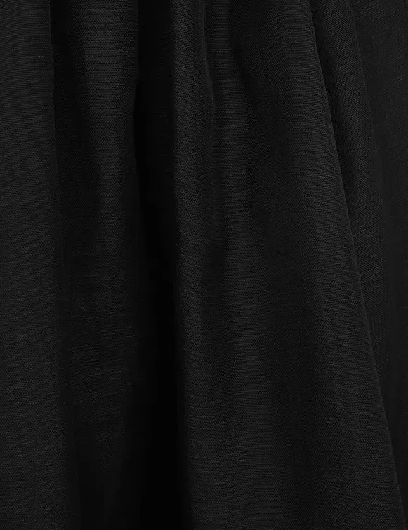 Zimmermann Illustration V Neck Midi Dress in Black Size AU 8 for rent on The Volte - main image