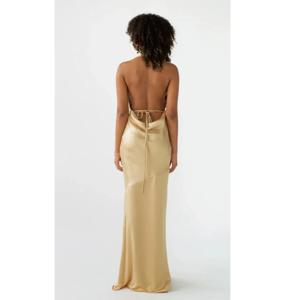 Arcina Ori Daniella Dress Gold Size S / AU 8 for rent on The Volte - main image