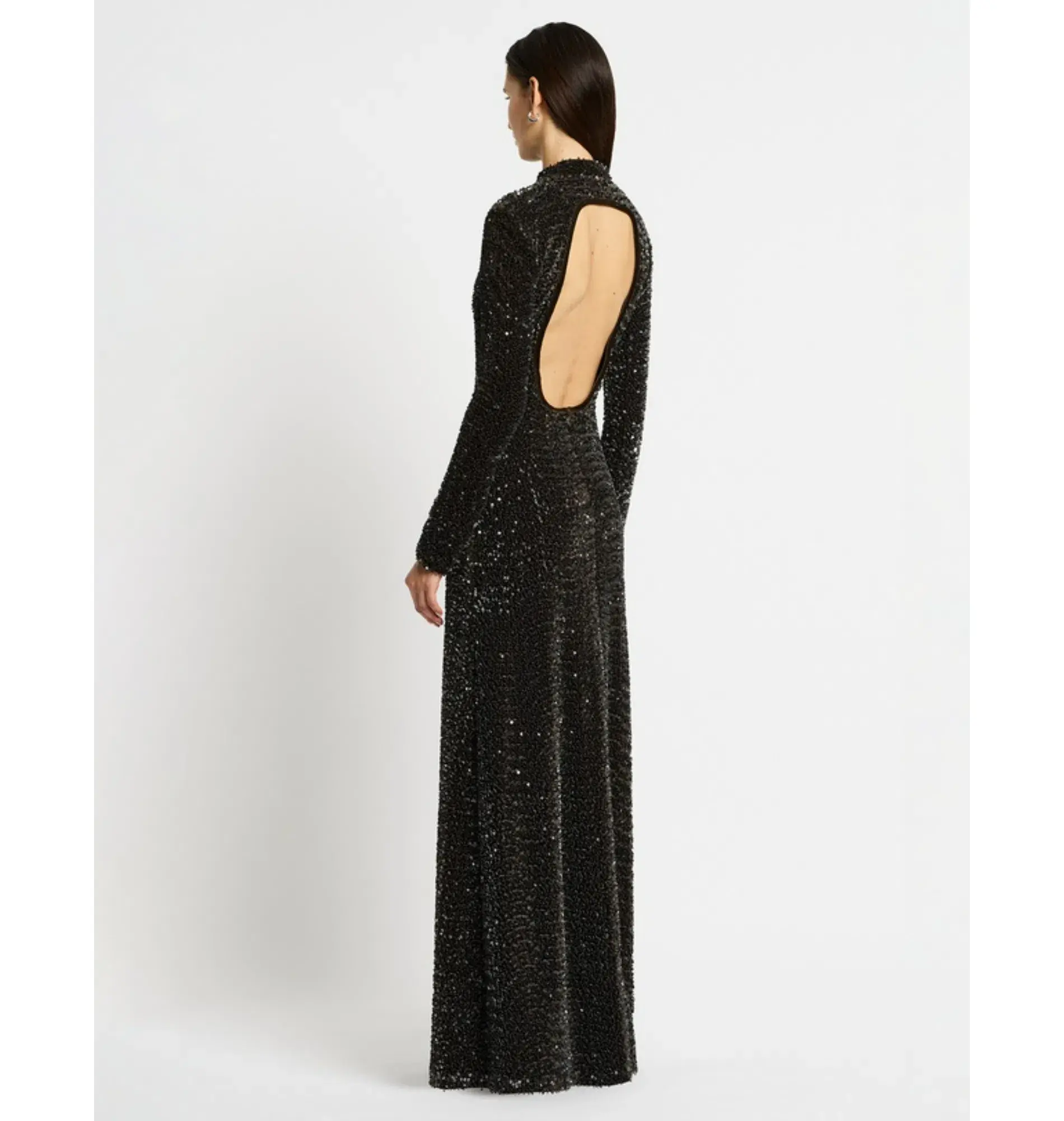 Sass & Bide Dark Demise Dress in Black Size AU 12 - Image 4