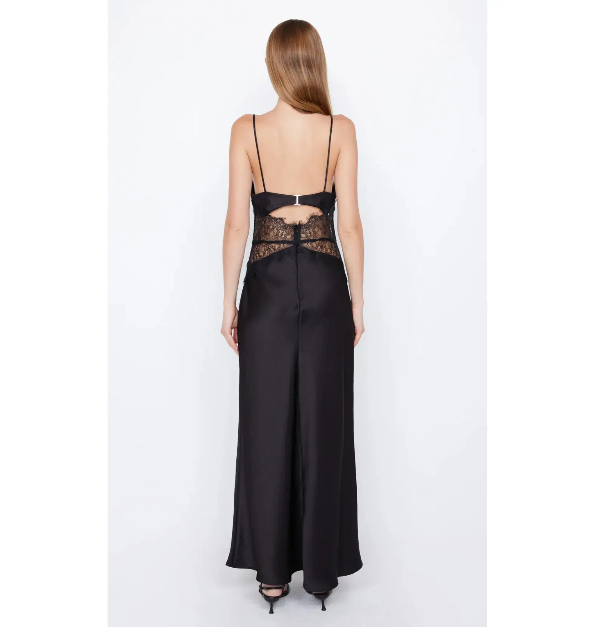 Bec & Bridge Camille Maxi Dress Black Size AU 8 - Image 2