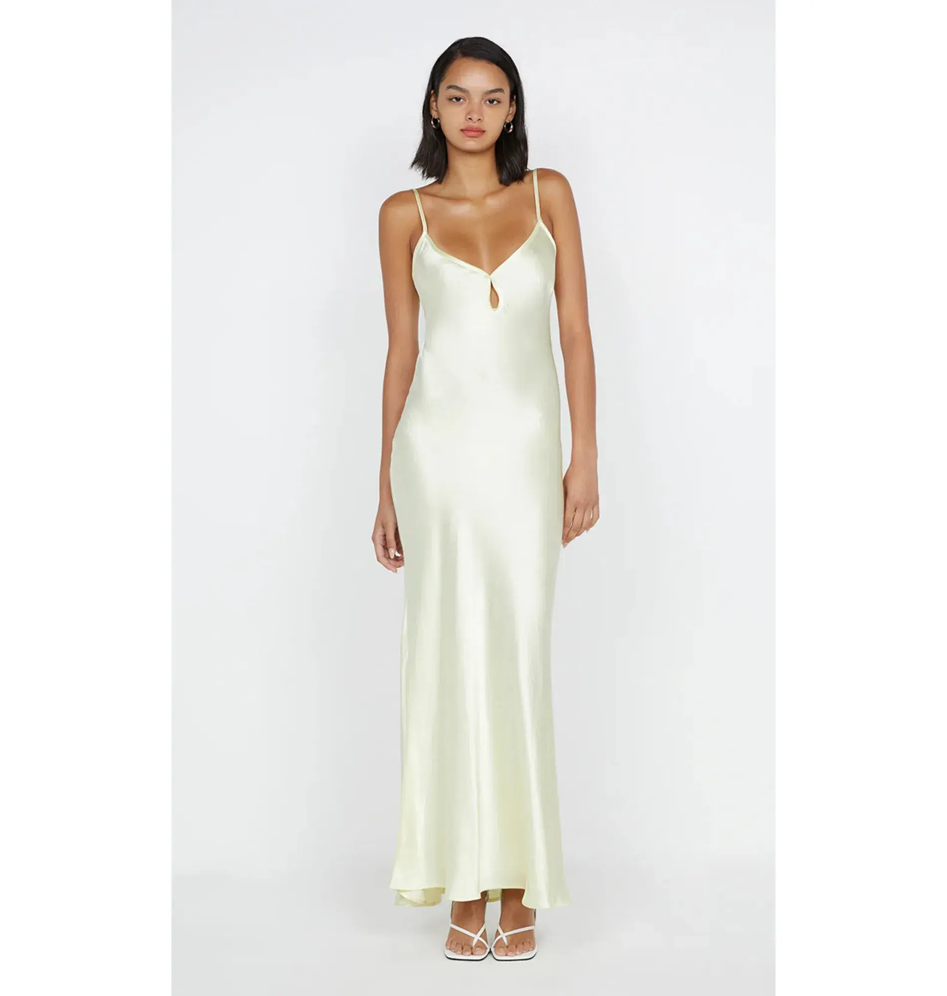 Bec & Bridge Cedar City Maxi Dress Ice Yellow Size AU 8 - Image 1