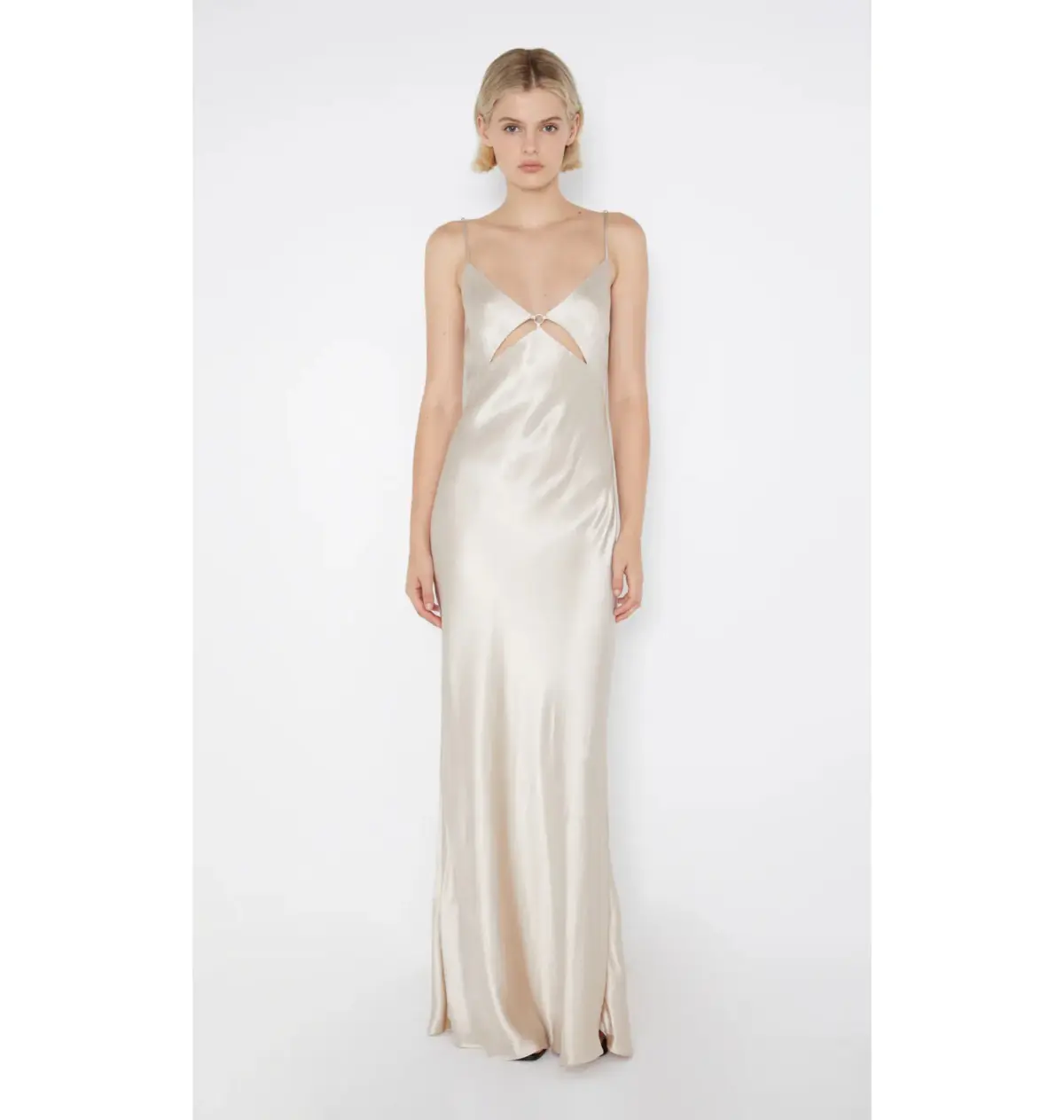 Bec & Bridge Margaux Maxi Dress Sand Size AU 6 - Image 1