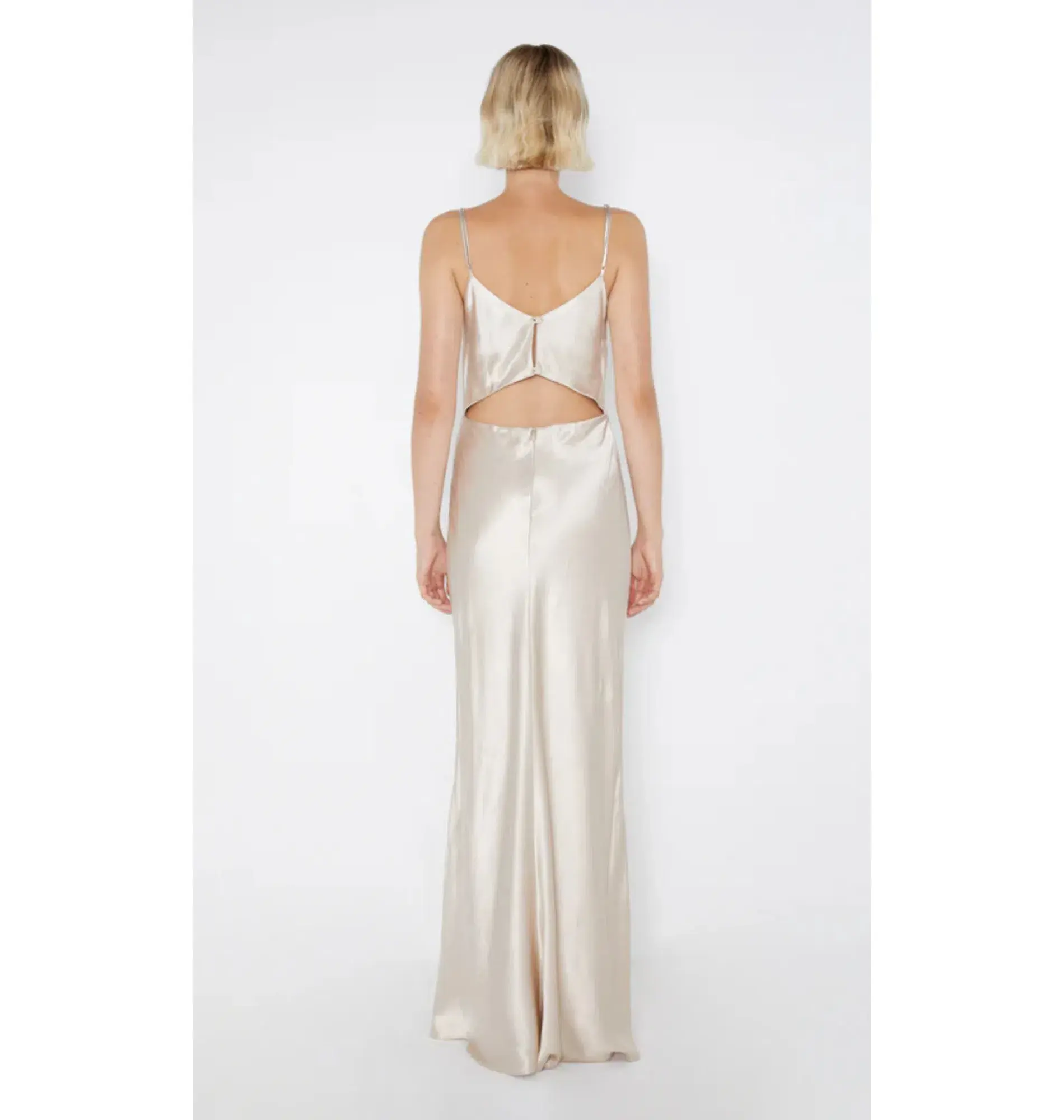 Bec & Bridge Margaux Maxi Dress Sand Size AU 6 - Image 2