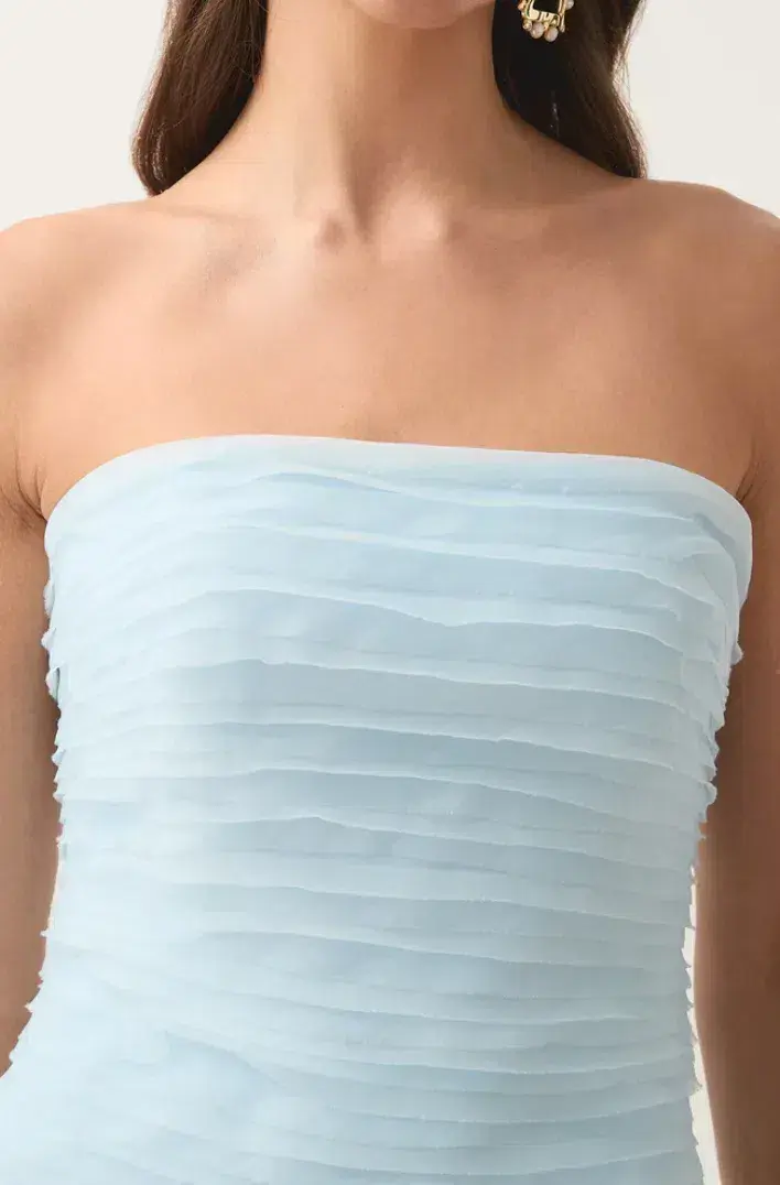 Aje Soundscape Maxi Dress in Sea Breeze Size AU 10  - Image 5