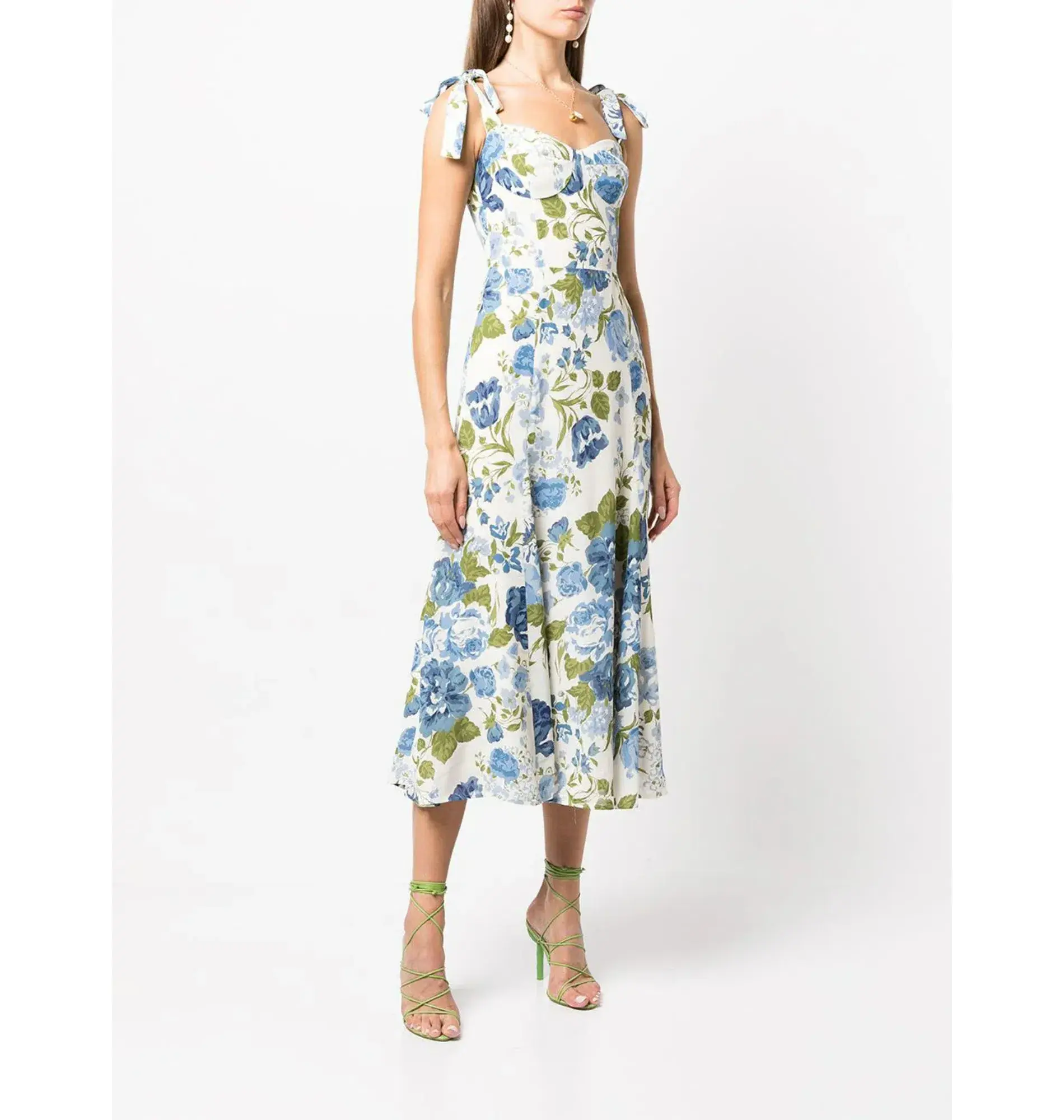 Reformation Nadira Dress Floral Size AU 8  - Image 2