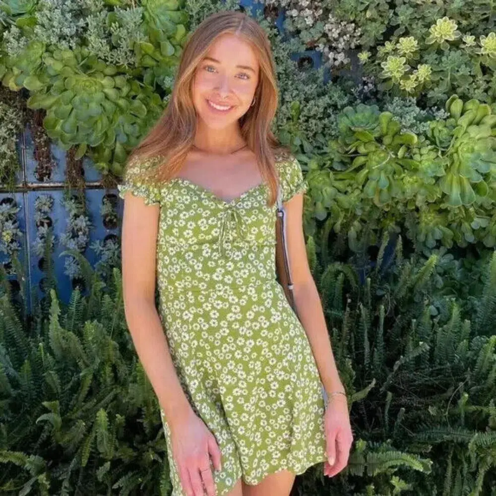 Reformation Pacey Dress Lemon Print Size AU 12 - Image 1