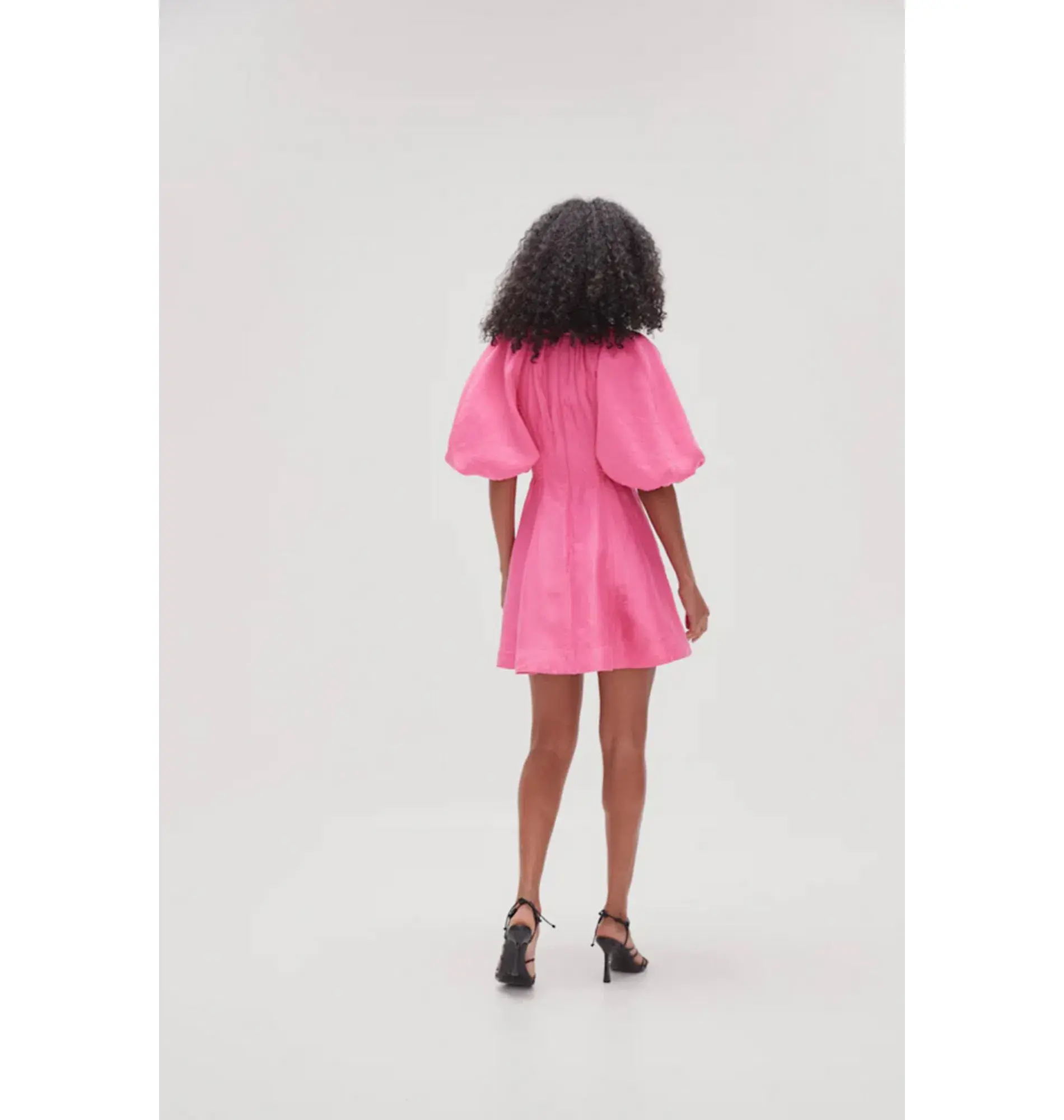Aje Whimsical Dress Pink Size AU 12 - Image 4
