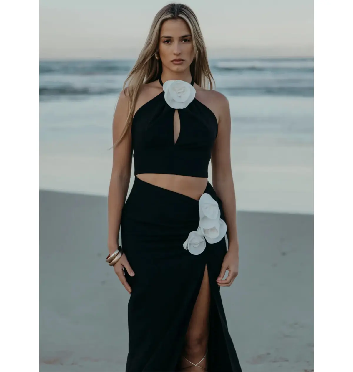 Adri Rosa Dress Black Size AU 8 - Image 3