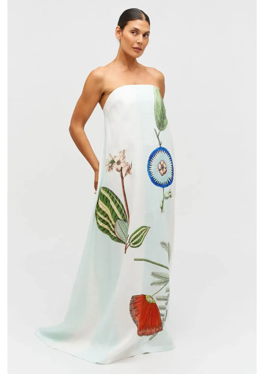 Oroton Grand Floral Gown Print Size 8 for rent on The Volte - main image