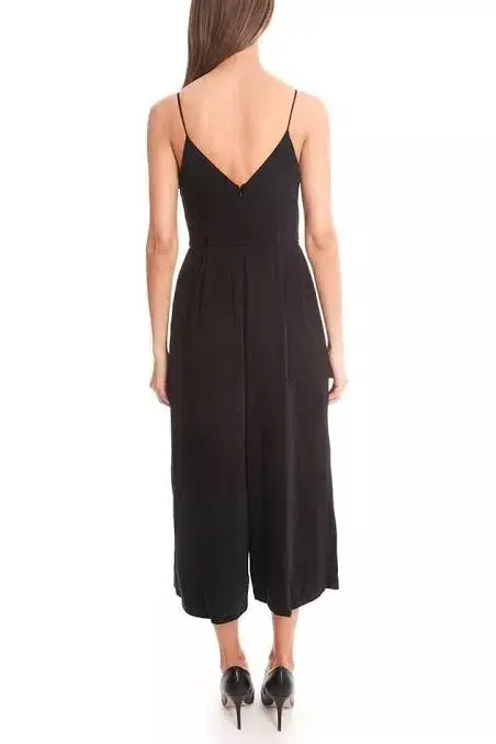 Zimmermann Crepe Reveal Jumpsuit Black Size 0 / AU 8 - Image 2