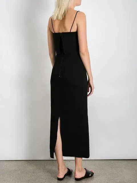 Dion Lee Column Dress Black Size 6 - Image 3