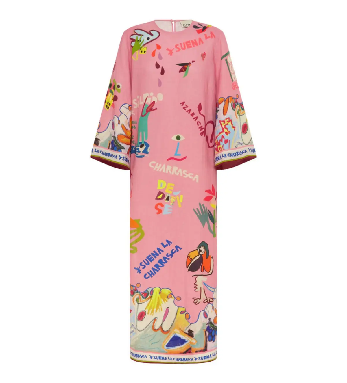 Alemais La Charrasca Midi Dress Print Size 16 - Image 3