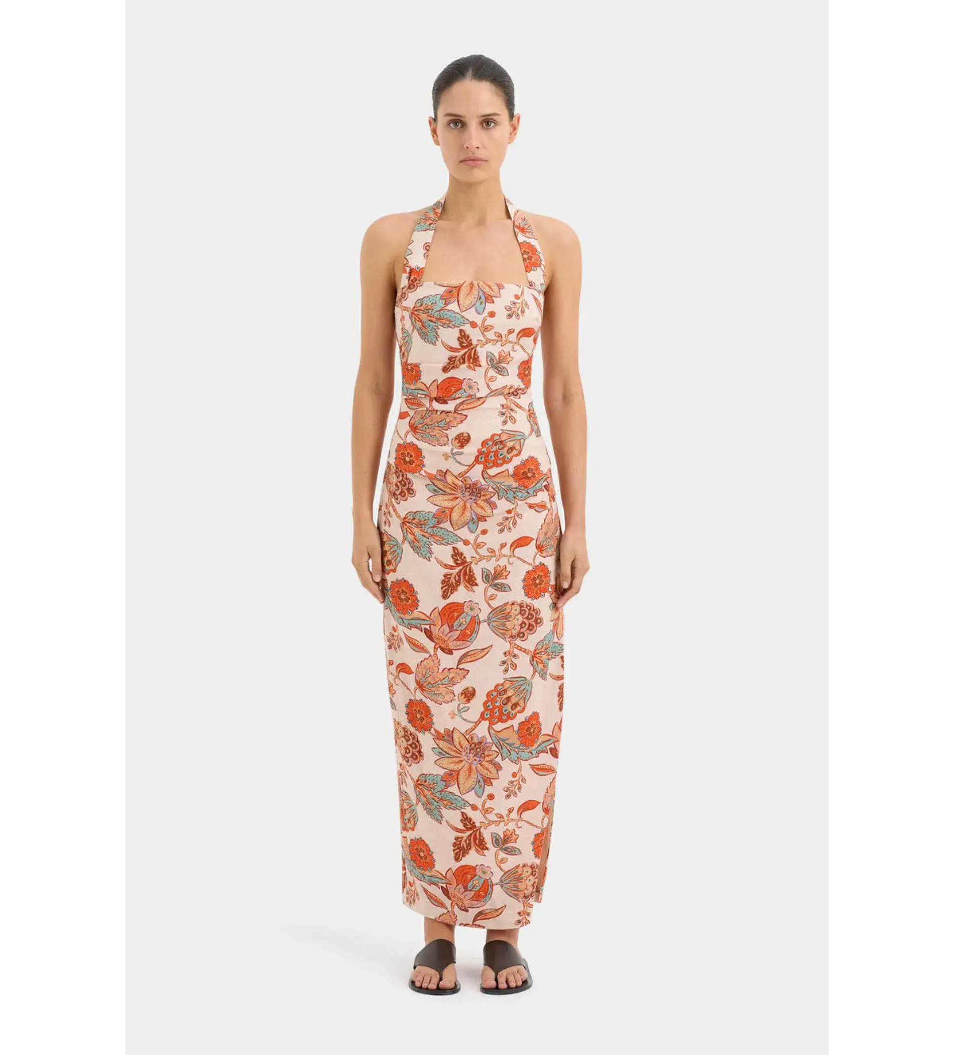 Sir the Label Noemi Halter Dress Desert Wildflower Size 3/Au 12  - Image 1
