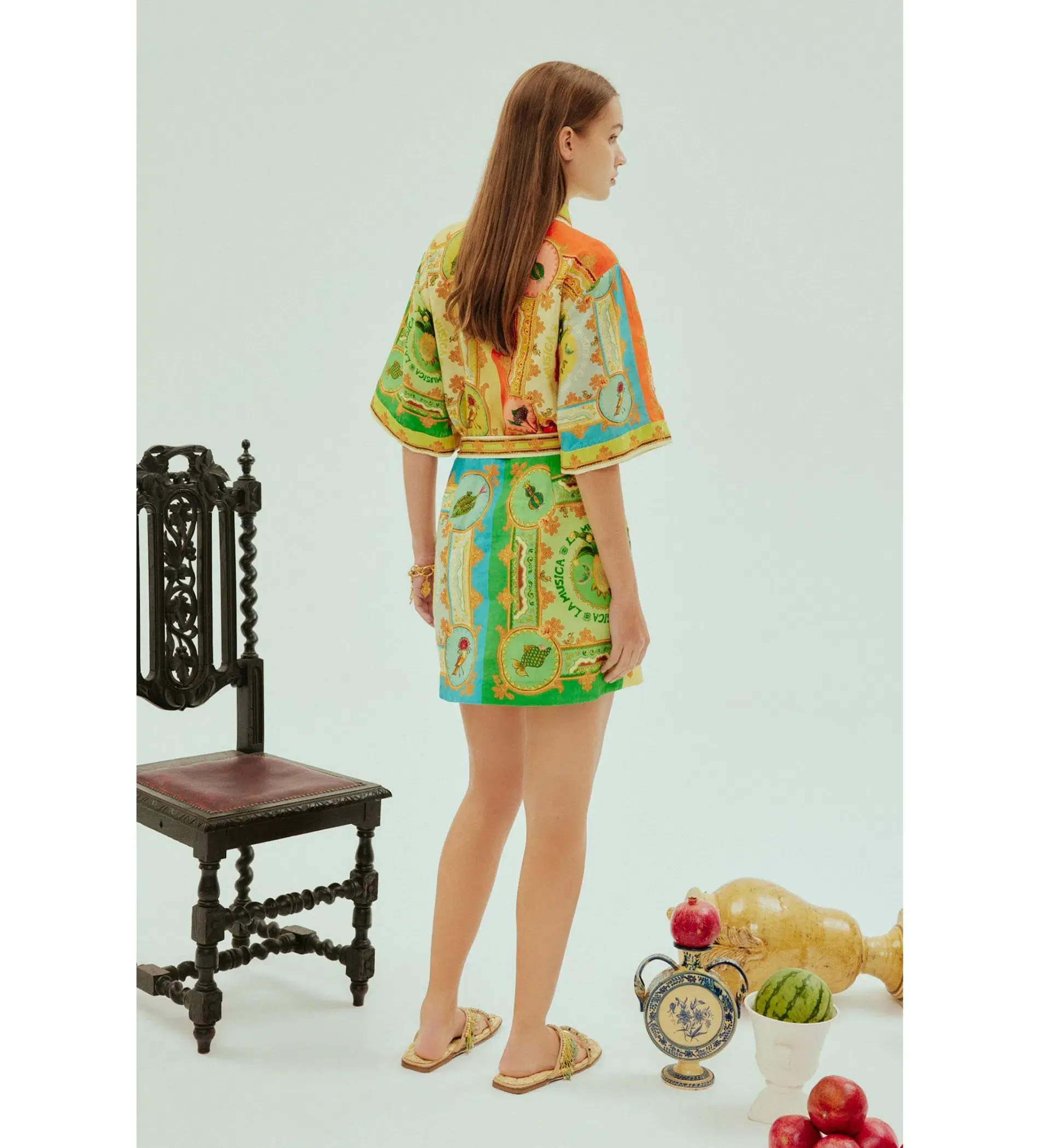 Alemais La Musica Mini Dress Multi Size AU 8 - Image 3