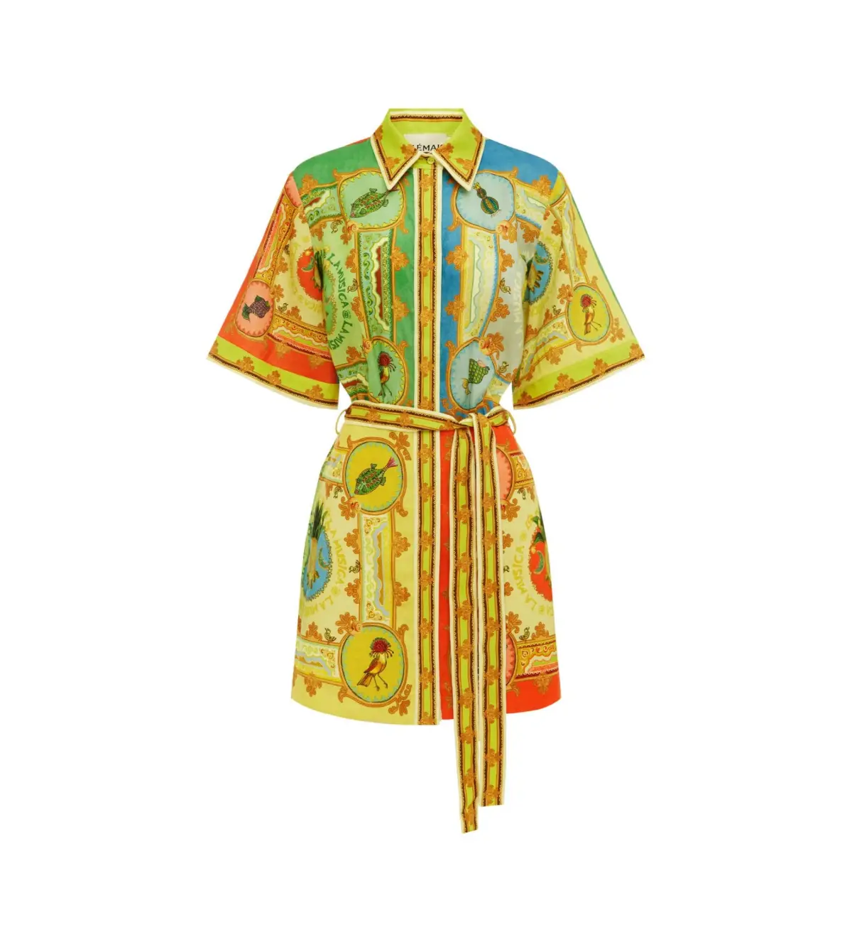 Alemais La Musica Mini Dress Multi Size AU 8 - Image 4
