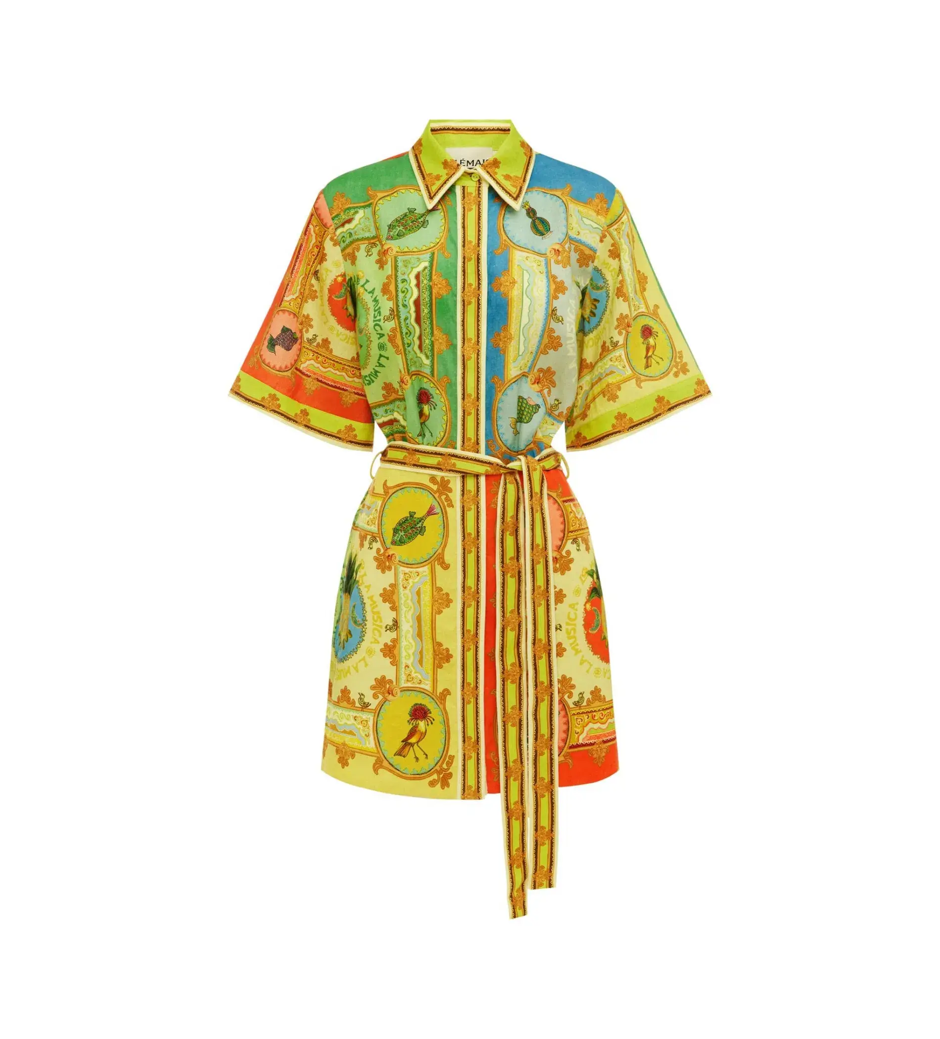Alemais La Musica Mini Dress Multi Size AU 8 - Image 4