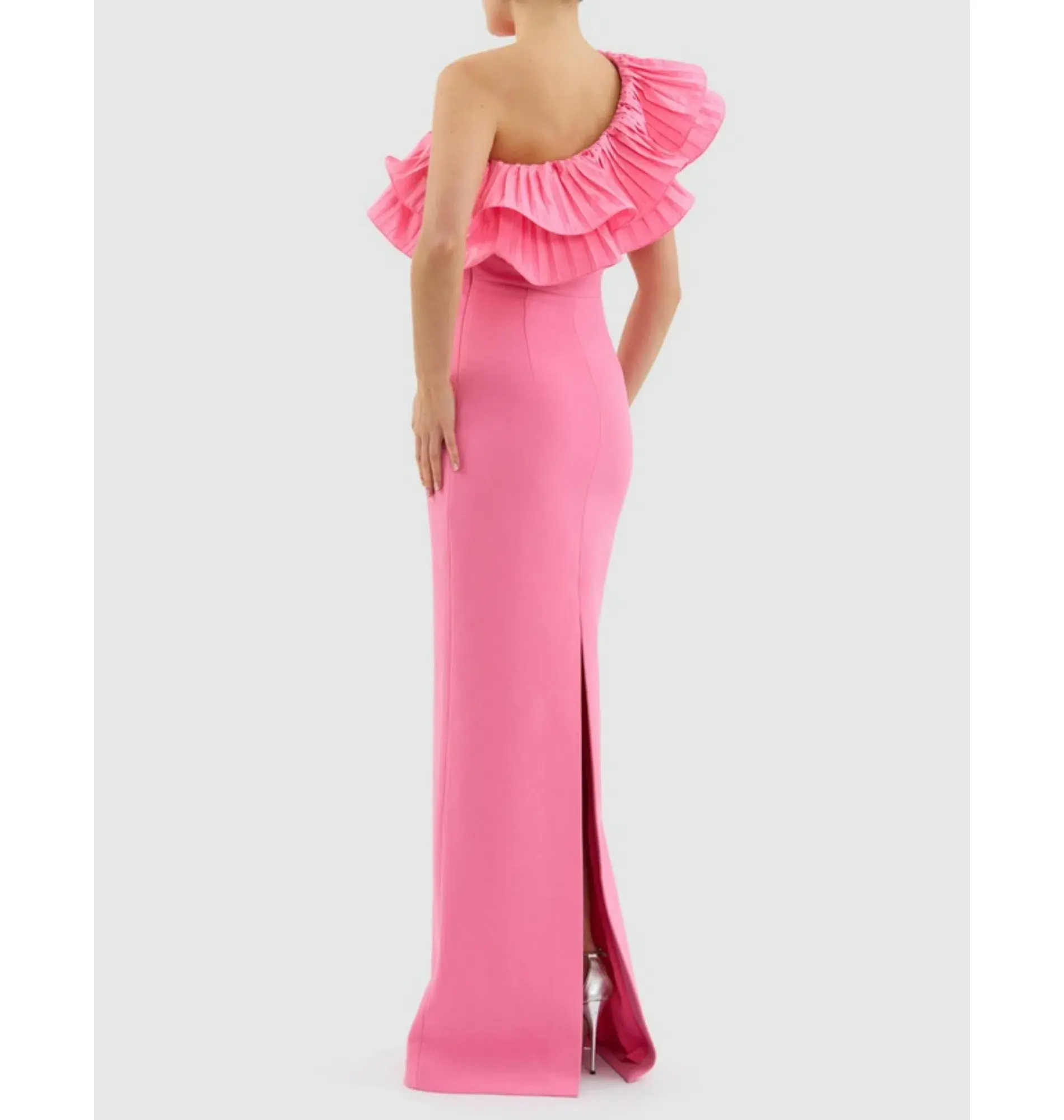 Rebecca Vallance Rosita Gown Shrimp Pink Size AU 8 - Image 7