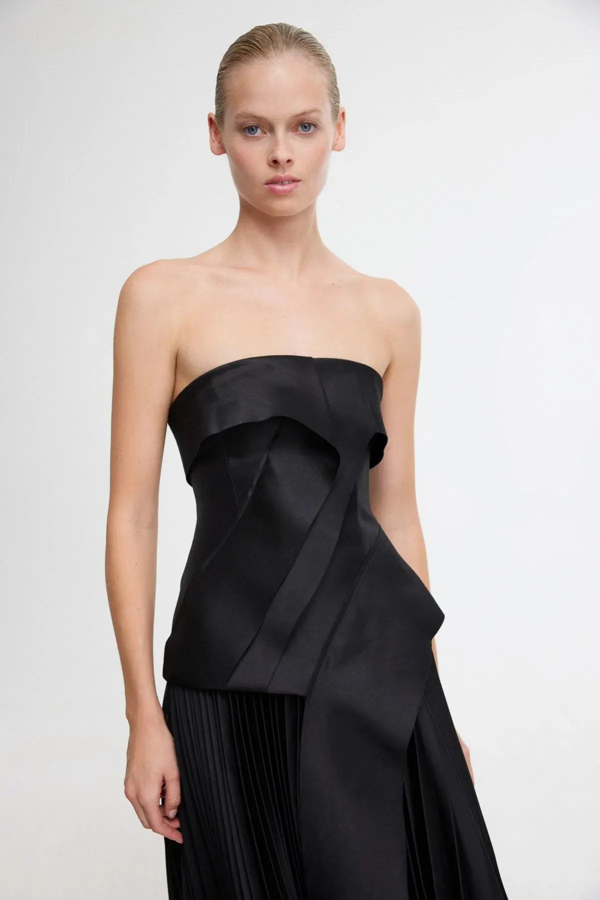Acler Hammil Midi Dress Black Size 12  - Image 2