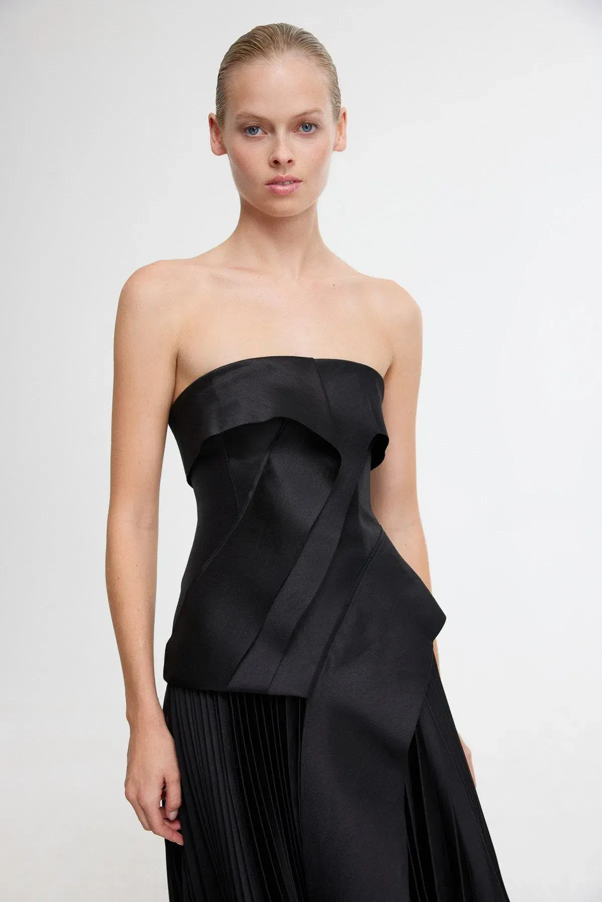 Acler Hammil Midi Dress Black Size 12  - Image 2