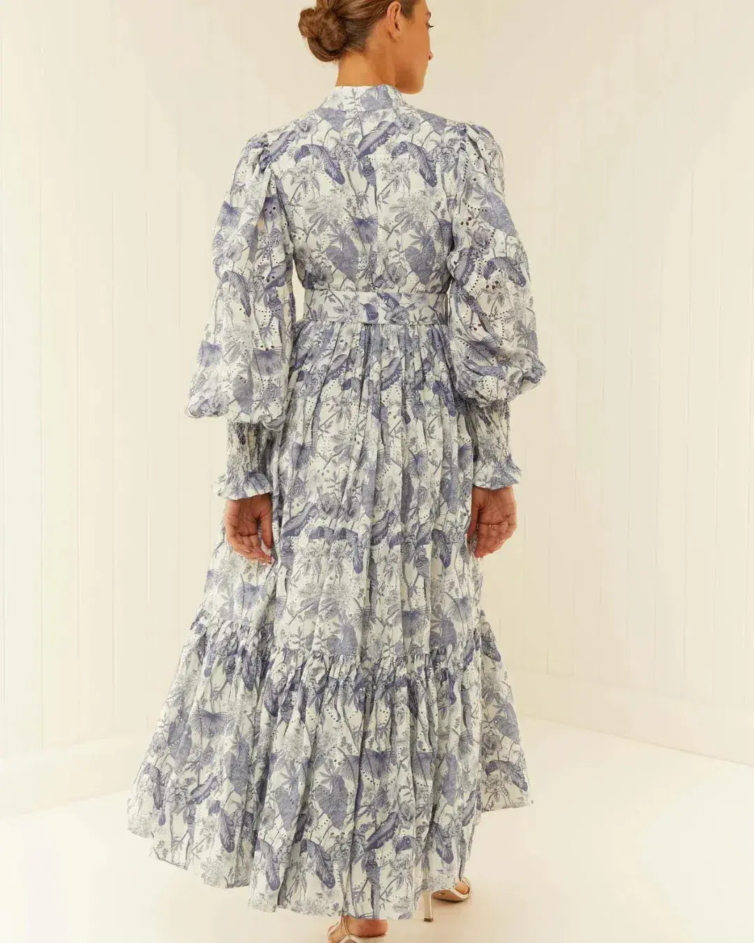 Palm Noosa Royal Flush Dress In Jungle Blue Size 10 - Image 3
