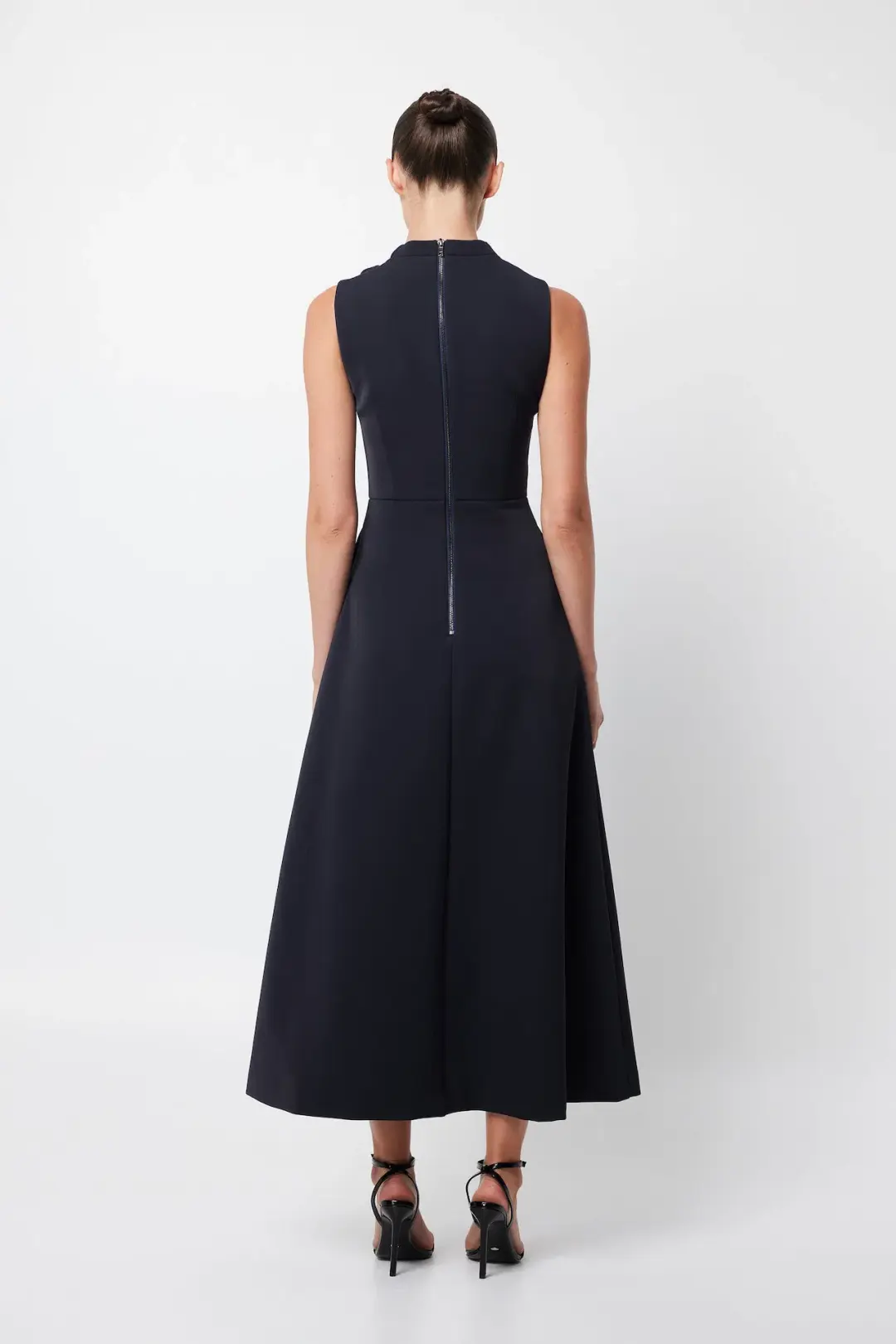 Mossman Cosmic Maxi Dress Navy Size 10 for rent on The Volte - main image
