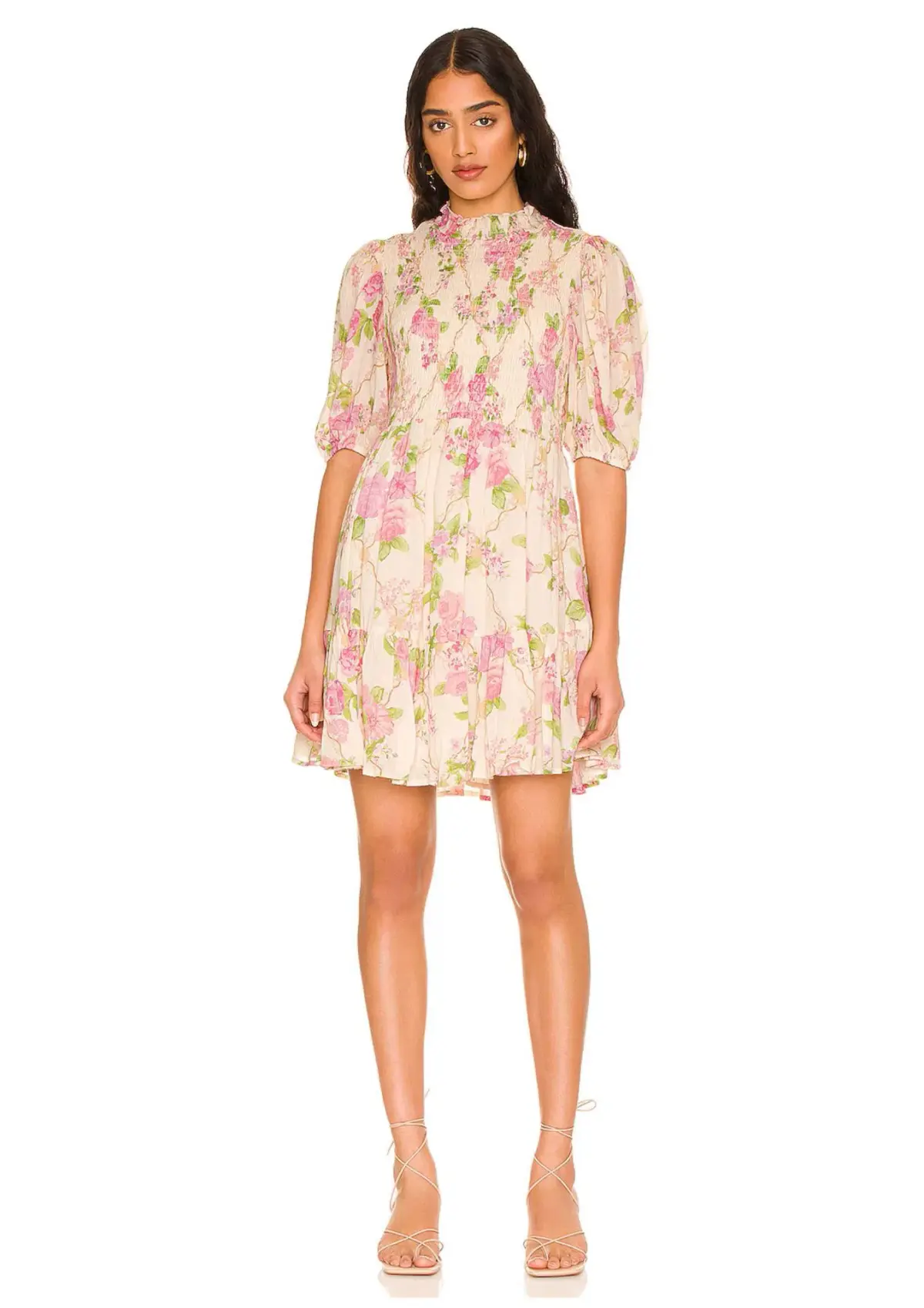 Spell & The Gypsy Collective Rose Garden Mini Dress Floral Size S / AU 8 - Image 1